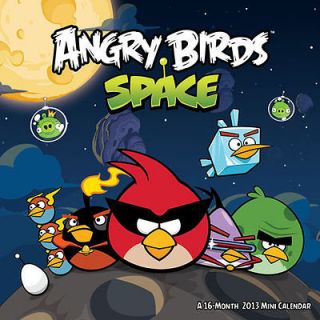 Angry Birds in Space 2013 Mini Wall Calendar