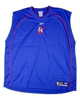 New Royal Blue Red LA Clippers Jersey Reebok 3XL 4XL Available NBA 