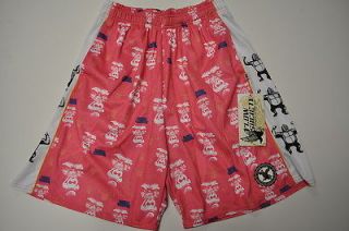 FLOW SOCIETY, MENS GORILLA HEAD LACROSSE SHORTS, SIZE SMALL, LAX, NWT