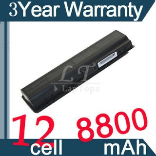 12 Cell Laptop Battery for HP Pavilion DV2000 DV6000 DV2100 DV2200 