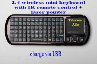 Arabic English 2.4 RF Mini Keyboard linux android windows laser 