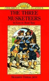 The Three Musketeers by Alexandre Dumas 1995, Paperback, Abridged 