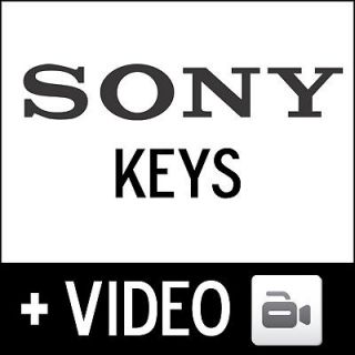 SONY Vaio keyboard KEYS + Cap VGN NS 240 240E (WHITE)