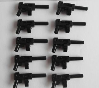 Lego 10 Tommy Guns For Minifigures Star Wars Batman WW2