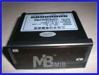 2000w Digital watt meter Manual LED Panel meter