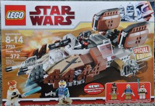 Lego 7753 Star Wars Pirate Tank New Box NISB 372 Pieces