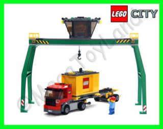 Lego Cargo Truck Crane Container Minifigures NEW 7939