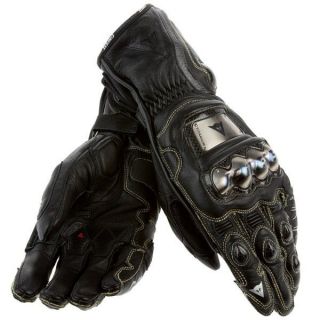Dainese Full Metal Pro Motorcycle Racing Gloves Black Titanium Kevlar 