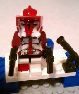 Lego Star Wars Custom Commander Deviss Phase 2 Armor Clone Wars 