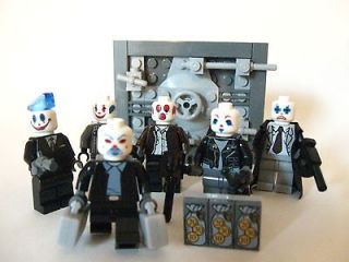 Lego Batman Joker Henchmen thugs Dark Knight GET ALL 6 VAULT DOOR NOT 
