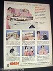 50s laundry images of mom w/ Washer & Dryer by Norge 1959 Print Ad