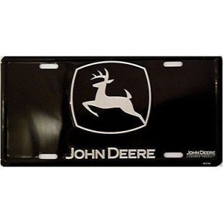 John Deere Tractor Farm Equipment Aluminium License Plate   7 DESIGNS