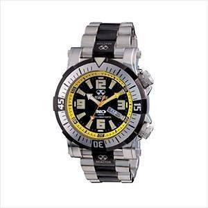 Reactor Watch Mens Black & Yellow Dial Poseidon Limited Edition MSRP 