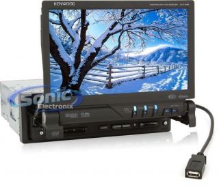   KVT 516 In Dash 7 Touchscreen DVD/CD/MP3 Car Receiver/Head Unit
