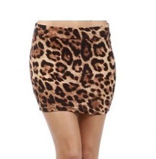 NEW Animal Print Design Mini Skirt Short Straight Fitted Pencil Skirt 