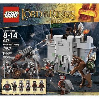 LEGO 9471 The Lord of the Rings Uruk Hai Army, Eomer Figure. New 