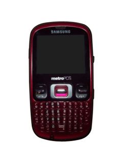 Samsung SCH R350 Freeform   Red (Metro PCS) Cellular Phone