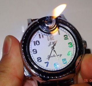   Novelty Collectible Watch Cigarette Butane Lighter With Free postage