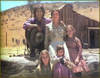 Little House On The Prairie Show Cast Refrigerator Magnet
