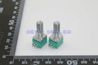   B50K 50k ohm 6 pin Linear Rotary Potentiometer for power amplifier