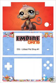 Littlest Pet Shop #1   Nintendo DSi Skin   NEW Monkey
