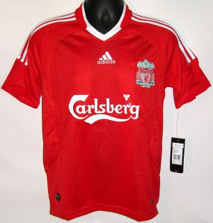 Adidas Carlsberg LFC Liverpool Home Football Shirt (051201) 2008 2010
