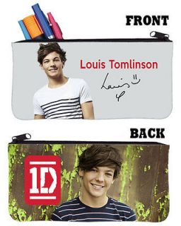 Louis Tomlinson One Direction 1D Stationery School Photo Pencil Bag 