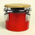 Vintage Ludwig Red Sparkle Conga Drums w Bags