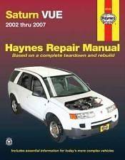 Saturn Vue Haynes Repair Manual NEW 02 07 Owners shop book Service
