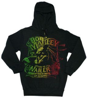 Bob Marley   Wailers Live Hoodie Sweatshirt