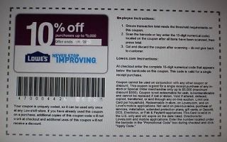 lowes home improvement coupons in Home & Garden