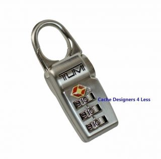 New Tumi 2 Locks TSA Signature Combination Lock Travel Luggage