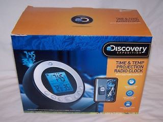   EXPEDITION TIME & TEMP PROJECTION RADIO ALARM CLOCK SOOTHING SOUNDS