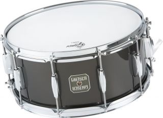 Gretsch Drums Black Mirror Snare Drum 6.5x14 Black Mirror