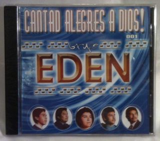CD CRISTIANO MUSICA CRISTIANA: GRUPO EDEN VOL. 1; CANTAD ALEGRES A 