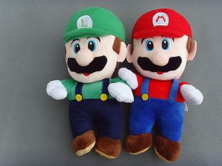   inches New Super Mario Plush Figure Mario and Luigi plush toys