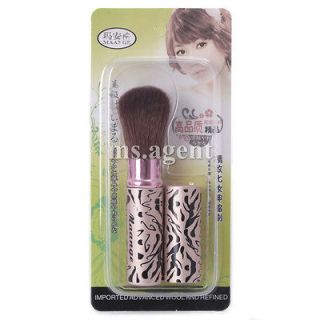 Handmade Makeup Retractable Blush Powder Multi Face Brush Tadpole 