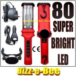   LED LIGHT BAR FLASHLIGHT RECHARGEABLE TORCH WORKLIGHT SNAP ON MAGNET