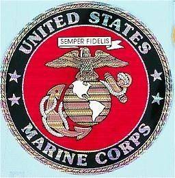 US MARINE CORPS USMC 3 INCH DECAL STICKER   MADE IN THE USA