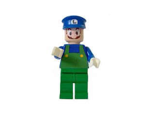 CUSTOM LEGO Cloud Luigi Super Mario Bros Nintendo Wii
