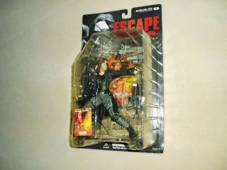 McFARLANES ESCAPE from L.A. SNAKE PLISSKEN ACTION FIGURE, RARE,NICE 