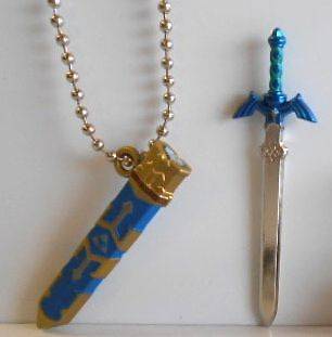   of Zelda Skyward Sword Metal Equiment Keychain True Master Sword