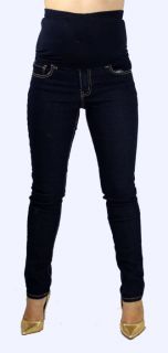 Fashionable Maternity Skinny Jeans With Elastic XS S M L XL (Free 