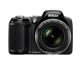 Nikon Coolpix L810 Black   Refurbished   3 Year Warranty  16.1 MP