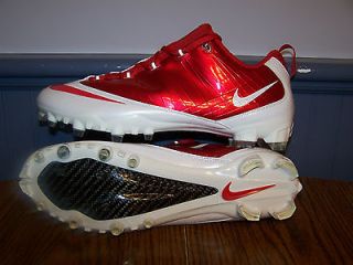NEW Mens Nike Zoom Vapor Carbon Fly TD Football Cleats Size 13.5 Red 
