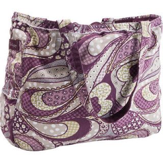 Thirty One ~ Retro Metro Tote ~ in Patchwork Paisley ~ New in Bag