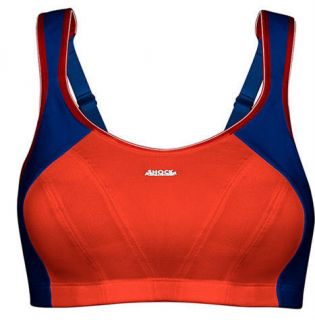 Shock Absorber Sports Bra (B4490) in Red/Blue 30 to 38 DD HH Cups!