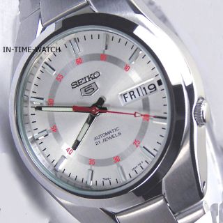   White Face DAYDATE Stainless Steel Japan 7S26 Automatic Auto Men Watch