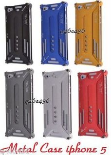   Aluminum Metal Frame Bumper Case Cover for NEW apple iphone 5