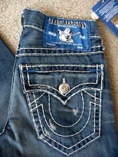 NWT True religion mens Ricky super t jeans in Old Country